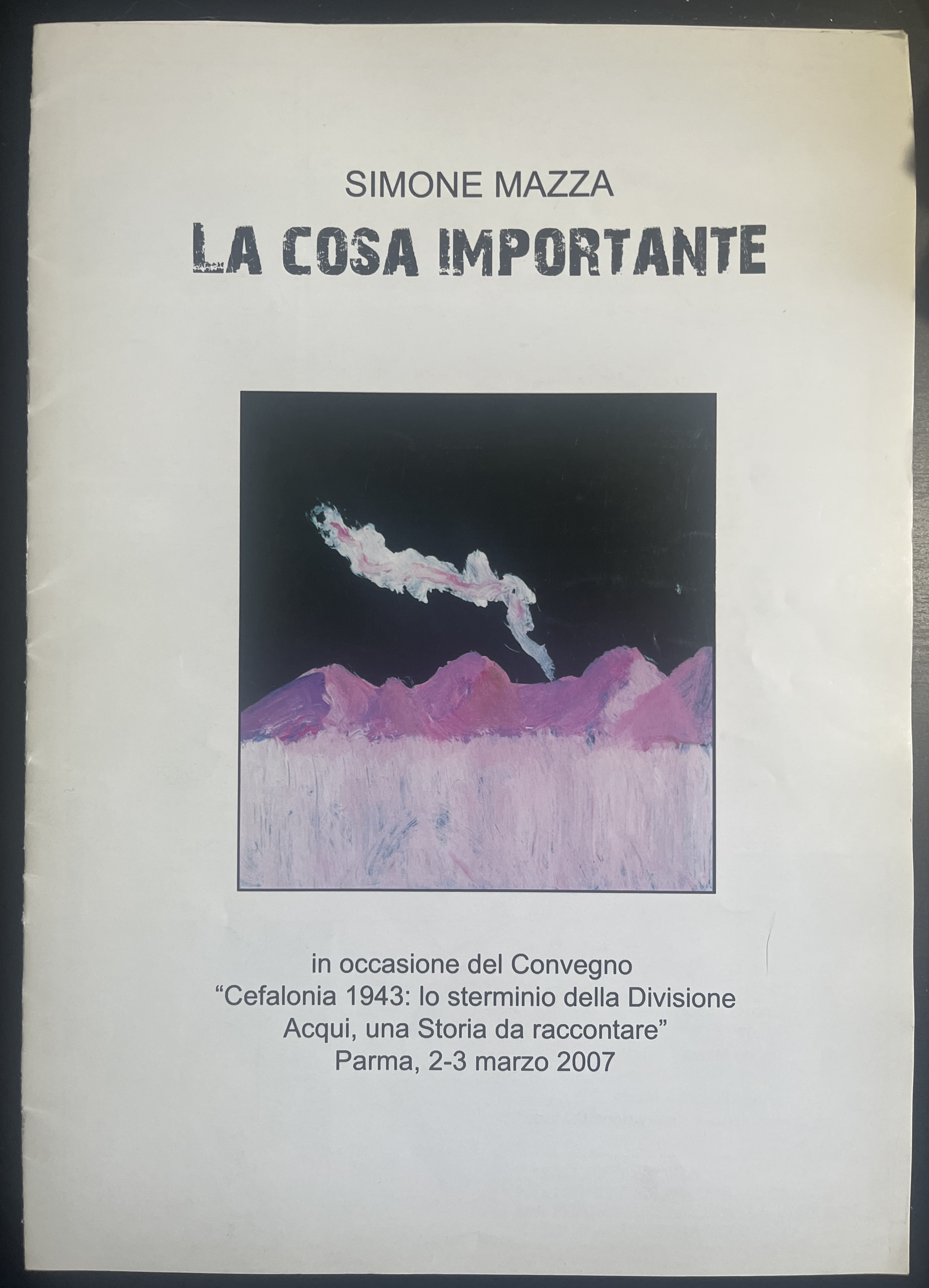 La cosa importante